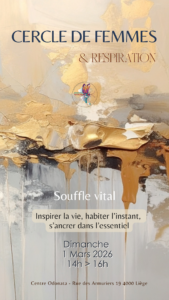 Souffle Vital – Cercle de femmes à Liège 🌕 Centre Odonata