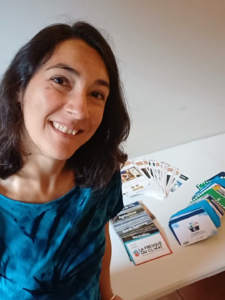 Anne-Clémence Veillard, animatrice d’ateliers au Centre Odonata à Liège